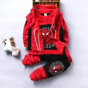 3PC Toddler Baby Boys Spider-Man Outfit...