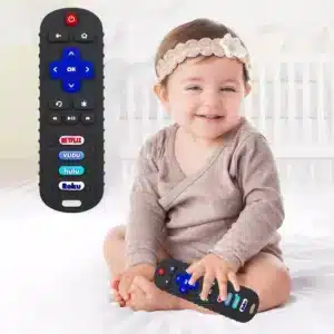 Remote Control Shape Silicone Baby Teething Toys
