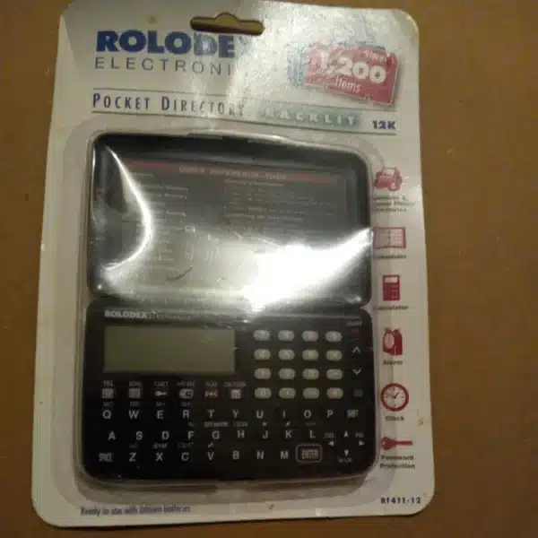 Rolodex Electronic Pocket Organizer