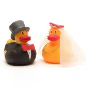 Rubber Duck Bath Duck Bride and Groom
