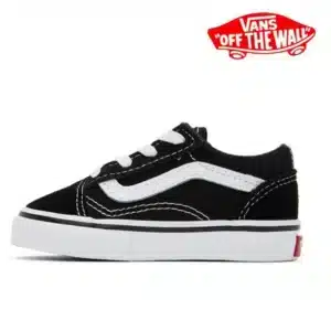 NEW VANS OLD SKOOL BLACK WHITE INFANT