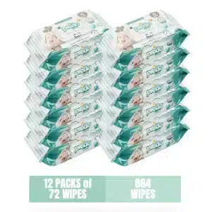 Predo Baby Wipes, 12 Packs, 864 Wipes