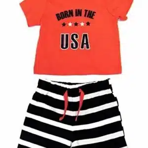 Born in The USA 2 Pc Shorts